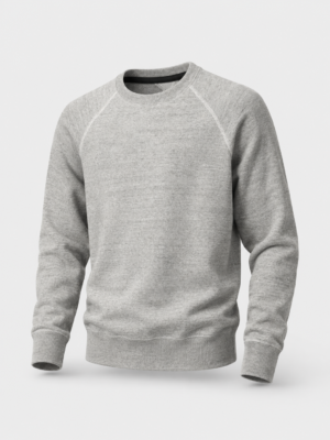 Orslow Loop Wheel Sweatshirt - front Orslow Loop Wheel Sweatshirt
