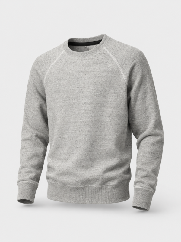 Orslow Loop Wheel Sweatshirt - front Orslow Loop Wheel Sweatshirt